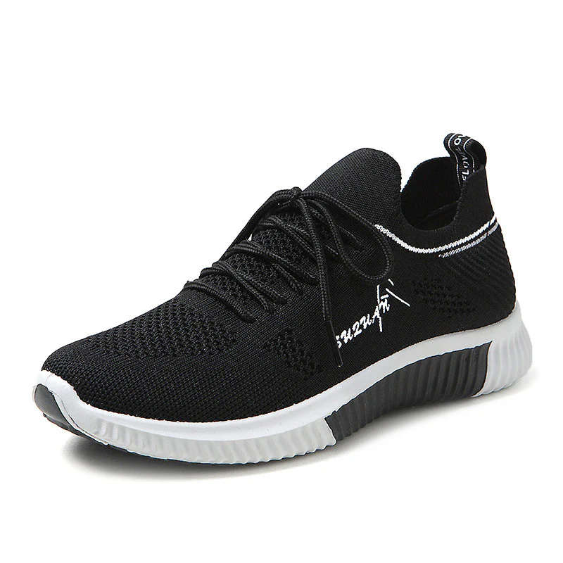 Damen Sportliche Freizeitsneaker mit atmungsaktivem Mesh-Obermaterial und Dämpfungssystem Heidi Mode - Image 7