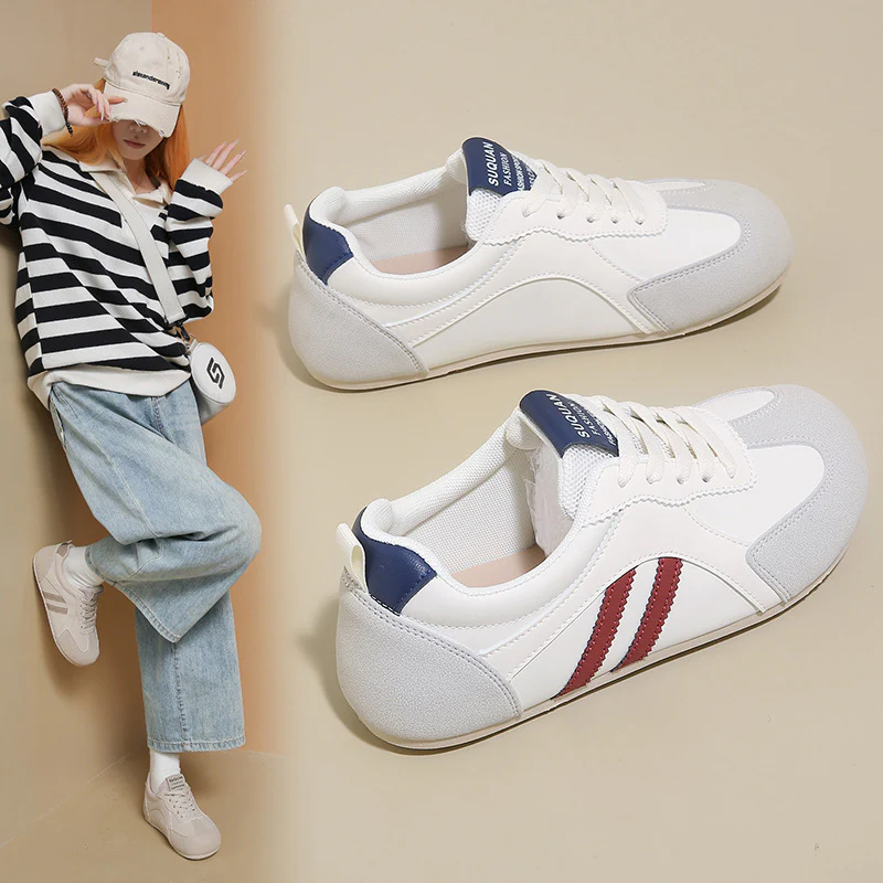 Damen Sportliche Freizeitsneaker mit atmungsaktivem Obermaterial Heidi Mode
