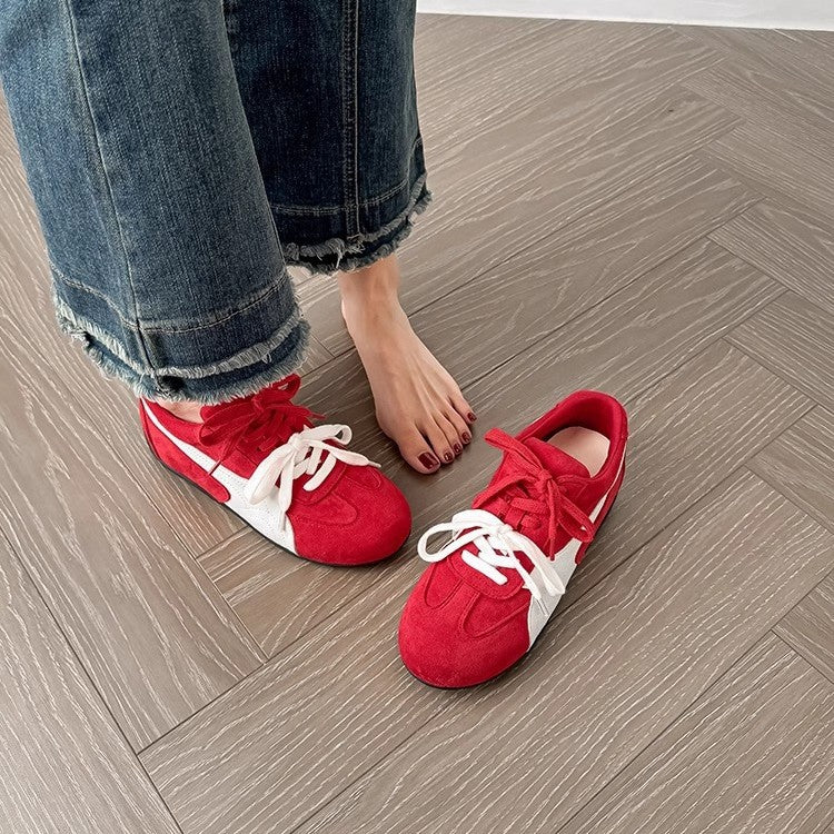 Damen Sportliche Freizeitsneaker mit atmungsaktivem Obermaterial und bequemer Dämpfung Heidi Mode - Image 2