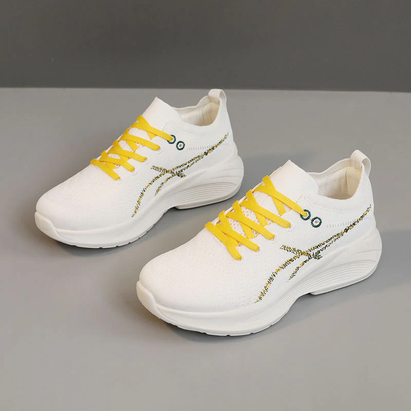 Damen Sportliche Freizeitsneaker mit atmungsaktivem Obermaterial und dämpfender Laufsohle Heidi Mode - Image 7