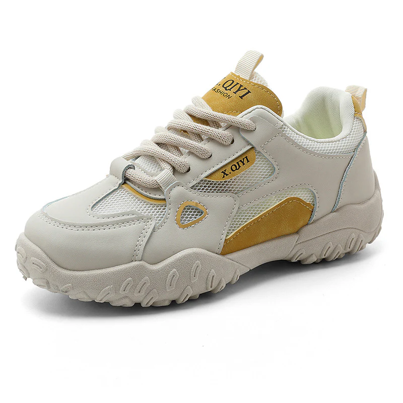 Damen Sportliche Freizeitsneaker mit atmungsaktiven Mesh-Einsätzen und griffiger Laufsohle Heidi Mode - Image 5