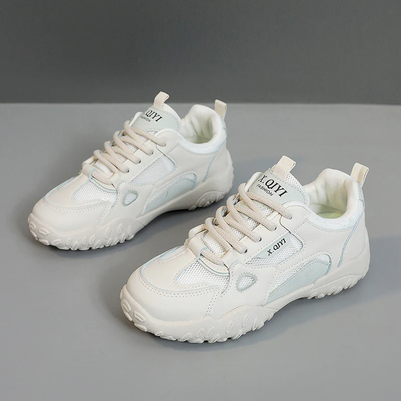 Damen Sportliche Freizeitsneaker mit atmungsaktiven Mesh-Einsätzen und griffiger Laufsohle Heidi Mode - Image 6