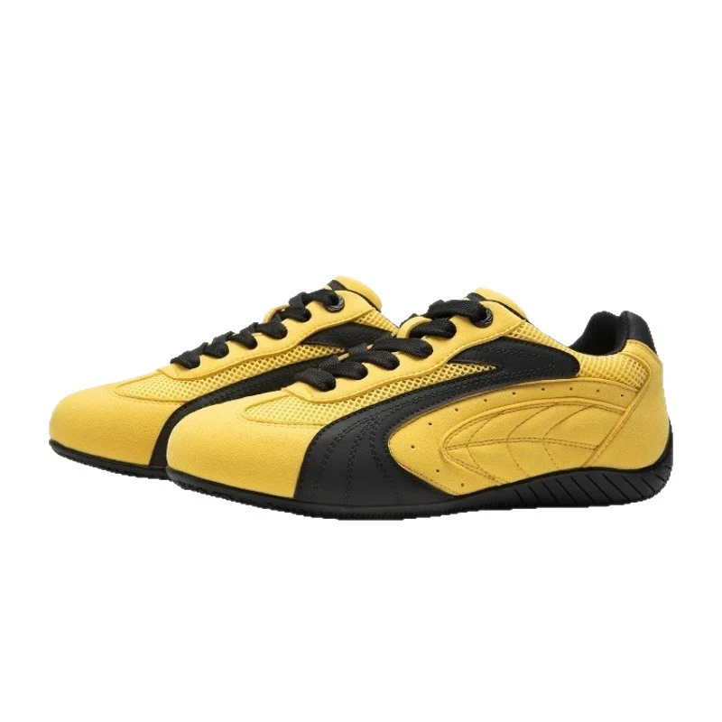 Damen Sportliche Freizeitsneaker mit atmungsaktiven Mesh-Einsätzen und robustem Wildlederoberteil Heidi Mode - Image 5