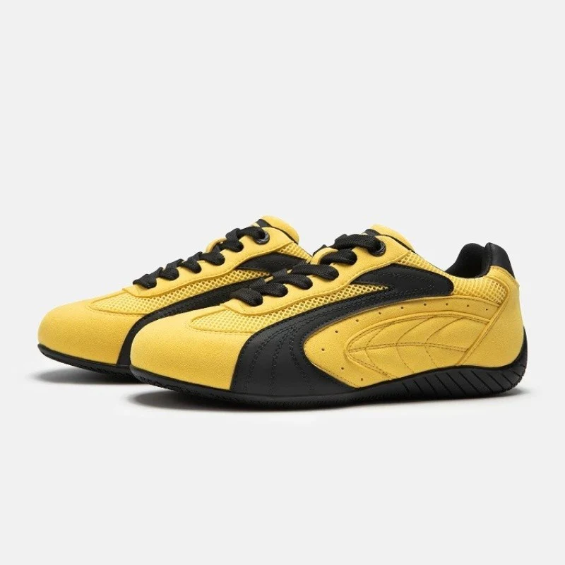 Damen Sportliche Freizeitsneaker mit atmungsaktiven Mesh-Einsätzen und robustem Wildlederoberteil Heidi Mode - Image 6