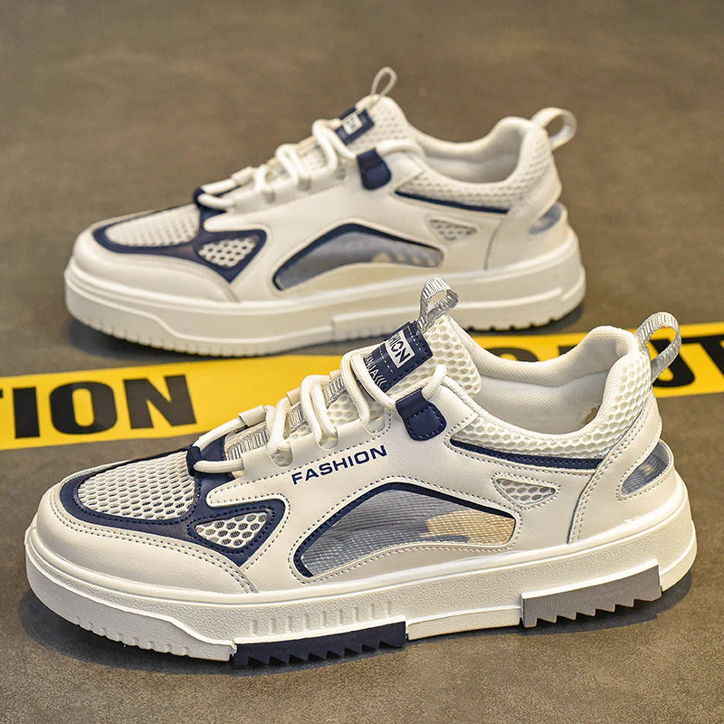 Damen Sportliche Freizeitsneaker mit atmungsaktiver Mesh-Oberfläche und dämpfender Sohle Heidi Mode - Image 3