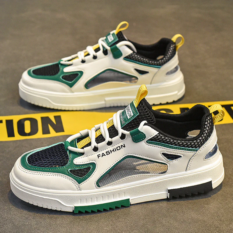 Damen Sportliche Freizeitsneaker mit atmungsaktiver Mesh-Oberfläche und dämpfender Sohle Heidi Mode - Image 7