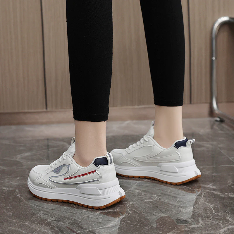 Damen sportliche Freizeitsneaker mit atmungsaktiver Mesh-Oberfläche und rutschfester Sohle Heidi Mode - Image 4