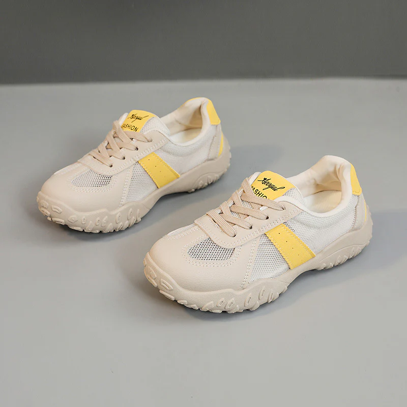 Damen Sportliche Freizeitsneaker mit atmungsaktiver Mesh-Oberfläche und rutschfester Sohle Heidi Mode - Image 2