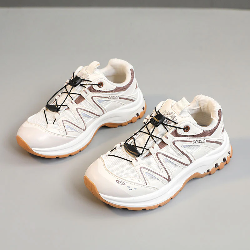 Damen sportliche Freizeitsneaker mit atmungsaktiver Netzoberfläche und robustem Sohlenprofil Heidi Mode - Image 9