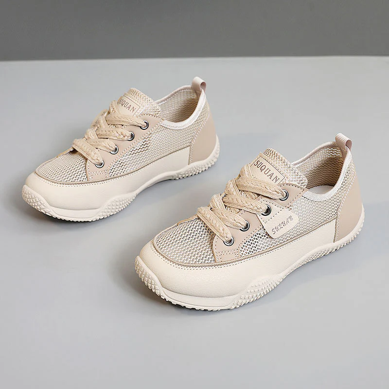 Damen Sportliche Freizeitsneaker mit atmungsaktiver Netzoberfläche und rutschfester Sohle Heidi Mode - Image 2