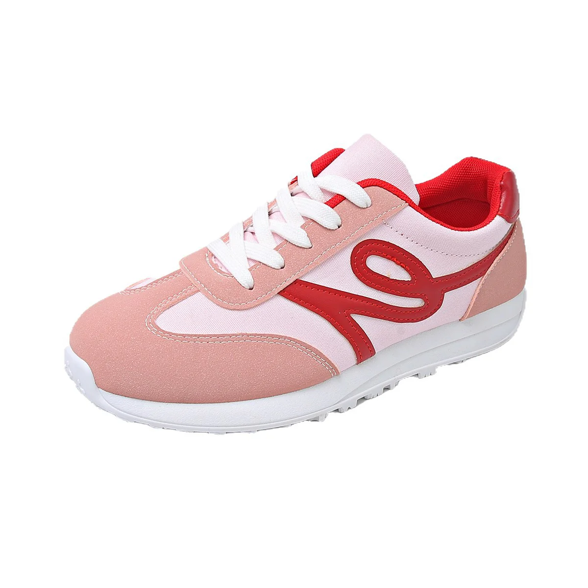 Damen Sportliche Freizeitsneaker mit atmungsaktiver Oberflächenstruktur und dämpfender Sohle Heidi Mode - Image 5