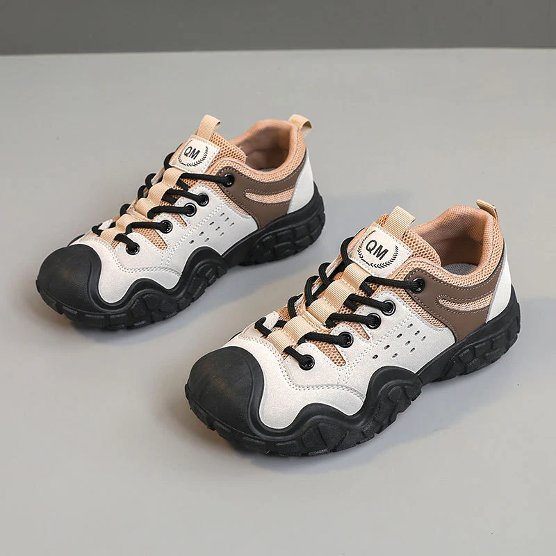Damen Sportliche Freizeitsneaker mit atmungsaktiver Oberflächenstruktur und rutschfester Sohle Heidi Mode - Image 7