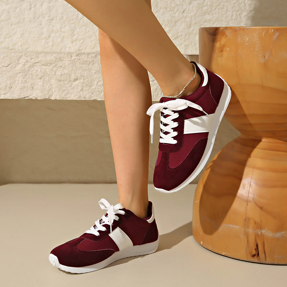 Damen Sportliche Freizeitsneaker mit atmungsaktiver Sohle Heidi Mode - Image 2