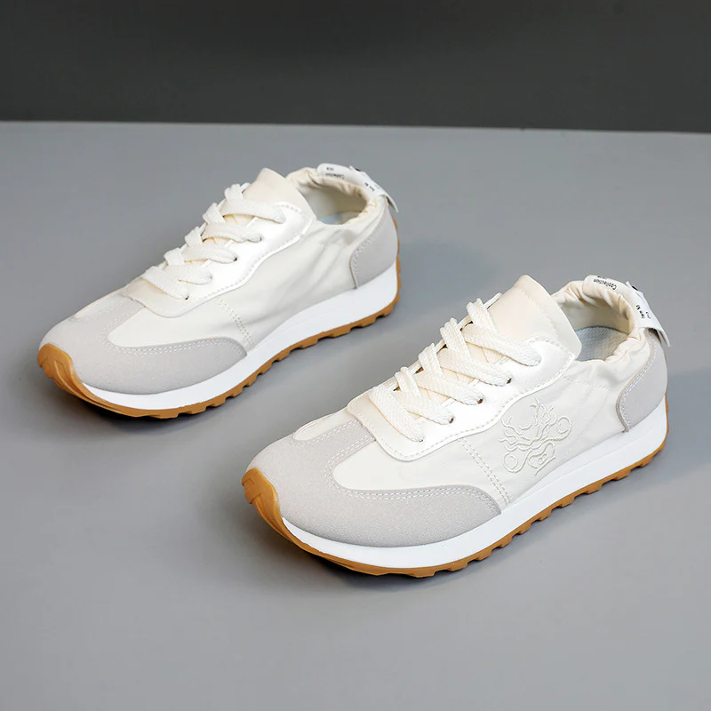 Damen Sportliche Freizeitsneaker mit elastischem Einstieg und dämpfender Sohle Heidi Mode - Image 6