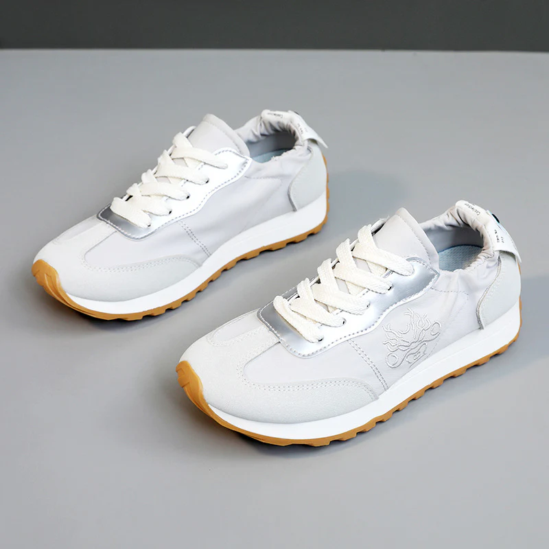 Damen Sportliche Freizeitsneaker mit elastischem Einstieg und dämpfender Sohle Heidi Mode - Image 7