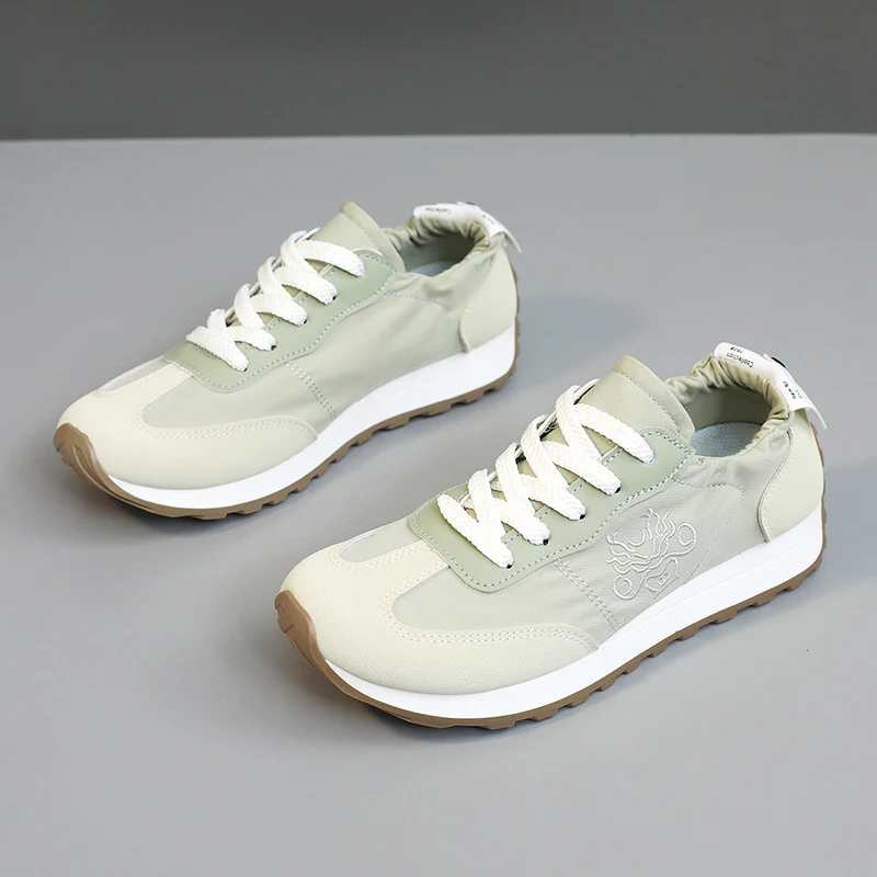 Damen Sportliche Freizeitsneaker mit elastischem Einstieg und dämpfender Sohle Heidi Mode - Image 8