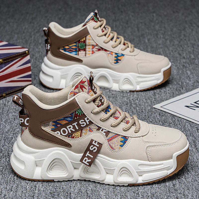 Damen Sportliche Freizeitsneaker mit ergonomischem Design und einzigartigem Textilmuster Heidi Mode - Image 2