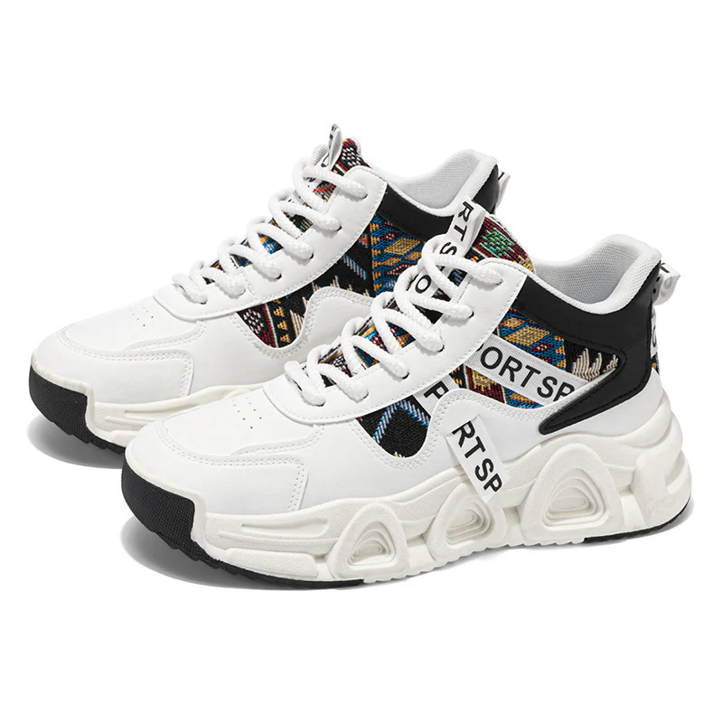 Damen Sportliche Freizeitsneaker mit ergonomischem Design und einzigartigem Textilmuster Heidi Mode - Image 5