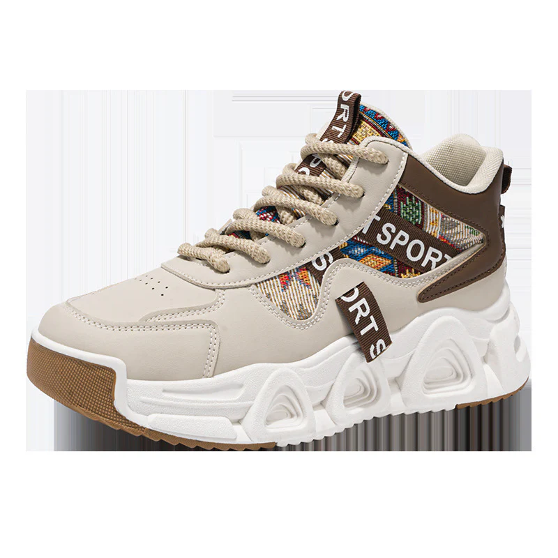 Damen Sportliche Freizeitsneaker mit ergonomischem Design und einzigartigem Textilmuster Heidi Mode - Image 6