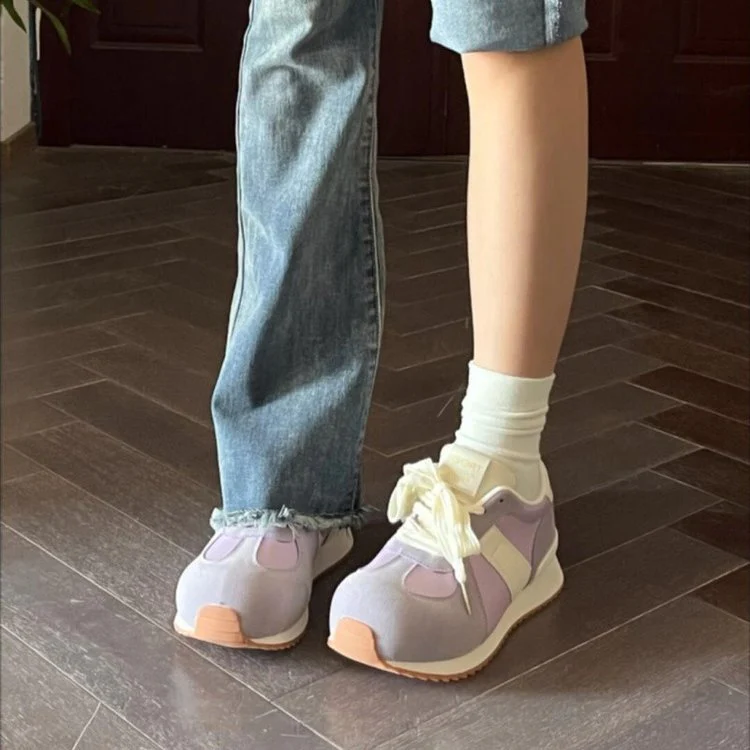Damen Sportliche Freizeitsneaker mit komfortabler Dämpfung und atmungsaktiver Oberfläche Heidi Mode - Image 2