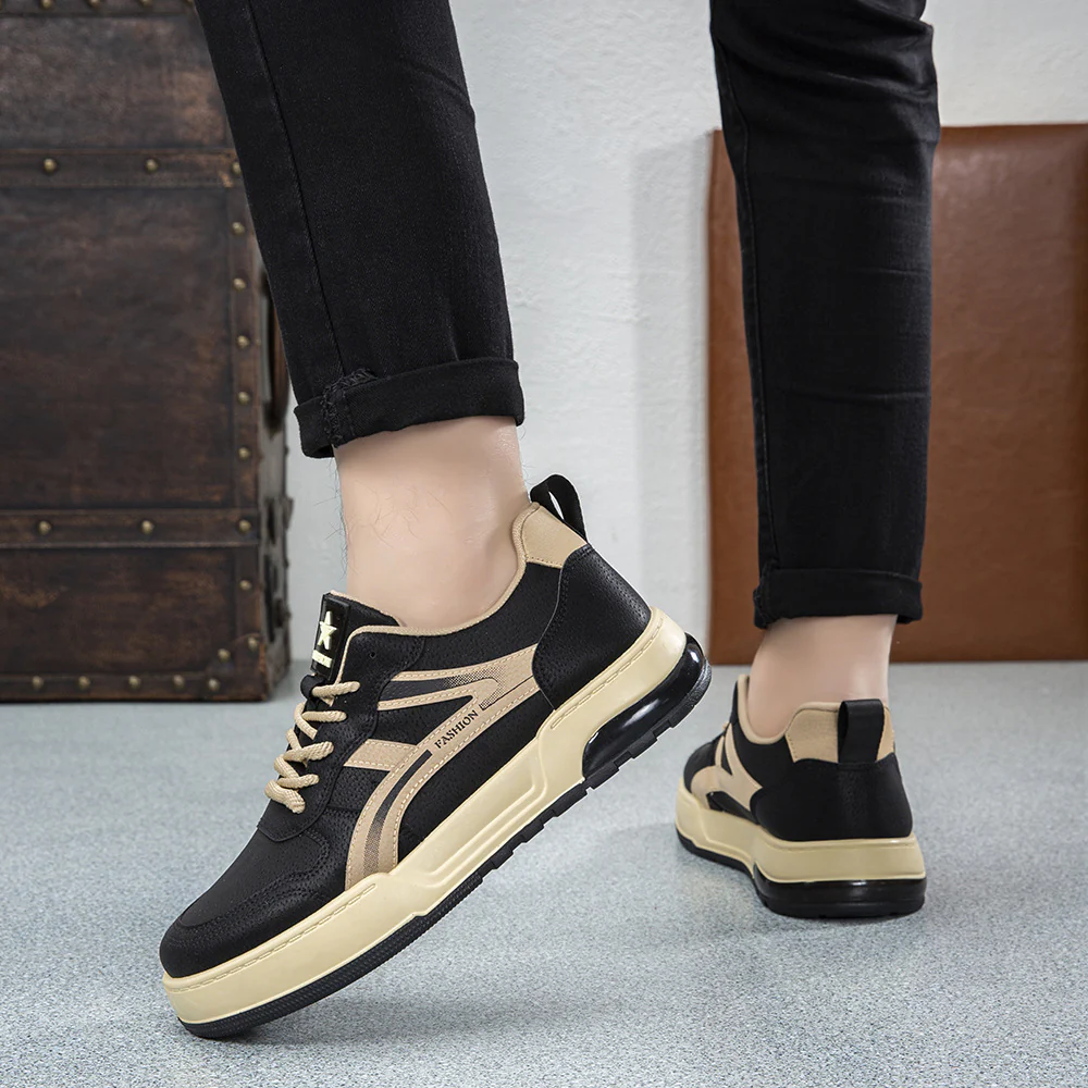 Damen Sportliche Freizeitsneaker mit robustem Obermaterial und rutschfester Sohle Heidi Mode - Image 2