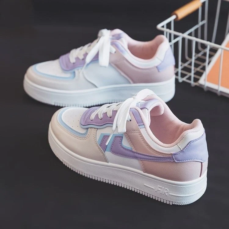 Damen Sportliche Freizeitsneaker mit rutschfester Sohle und atmungsaktivem Obermaterial Heidi Mode - Image 2