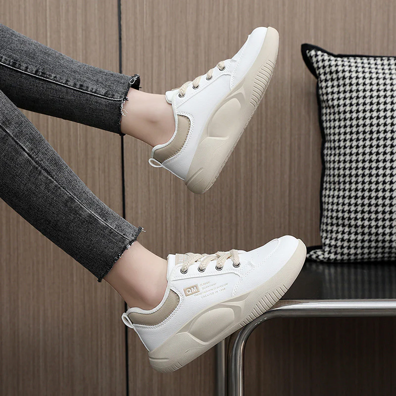 Damen Sportliche Freizeitsneaker mit stützender Sohle und atmungsaktivem Obermaterial Heidi Mode - Image 4