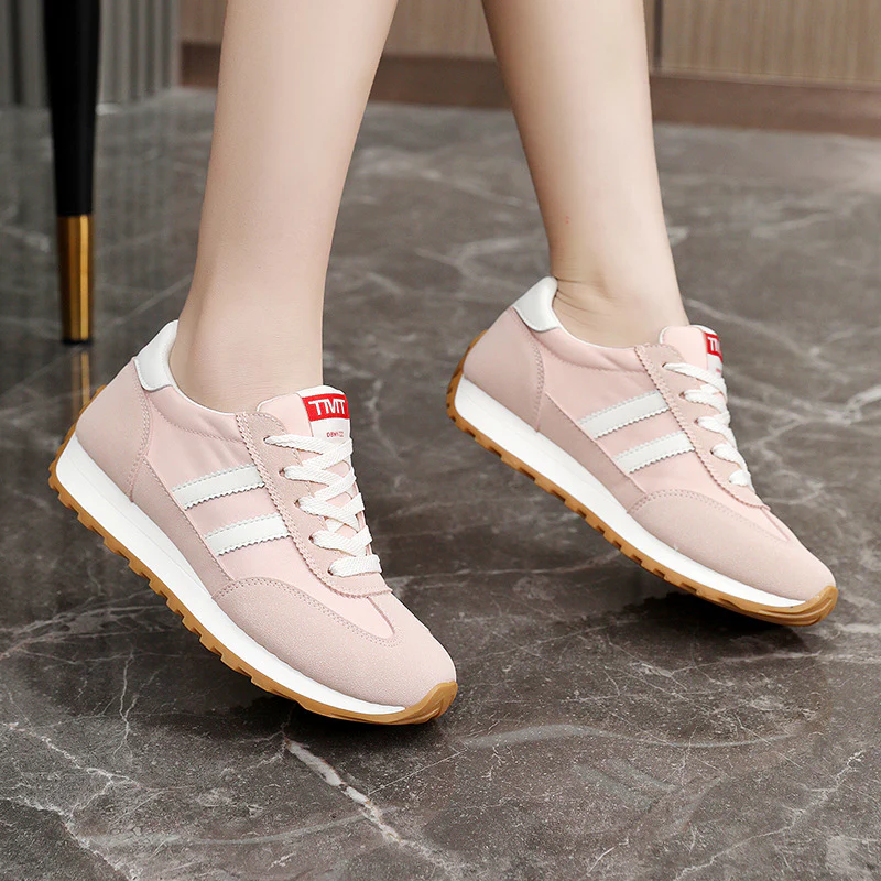Damen sportliche Freizeitsneaker mit weichem Innenfutter und rutschfester Sohle Heidi Mode - Image 3