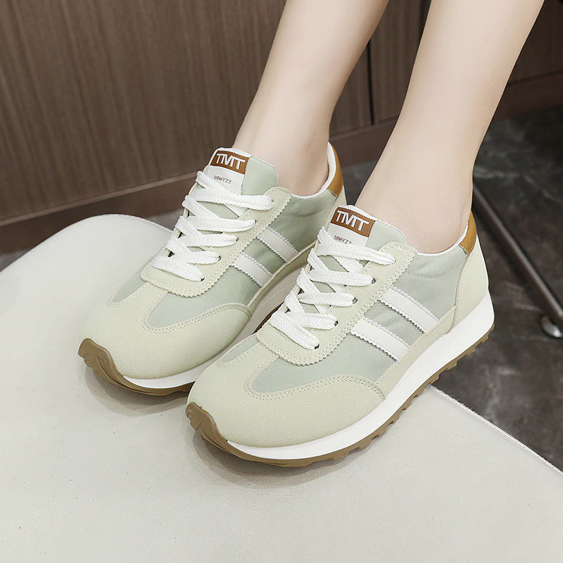 Damen sportliche Freizeitsneaker mit weichem Innenfutter und rutschfester Sohle Heidi Mode - Image 4