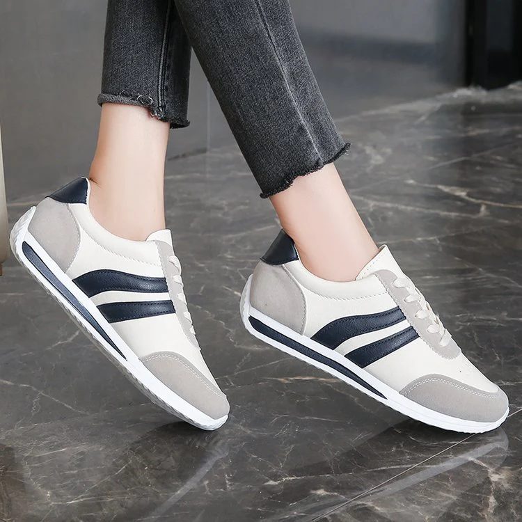 Damen Sportliche Freizeitsneakers mit atmungsaktiver Oberflächenstruktur und rutschfester Sohle Heidi Mode - Image 4