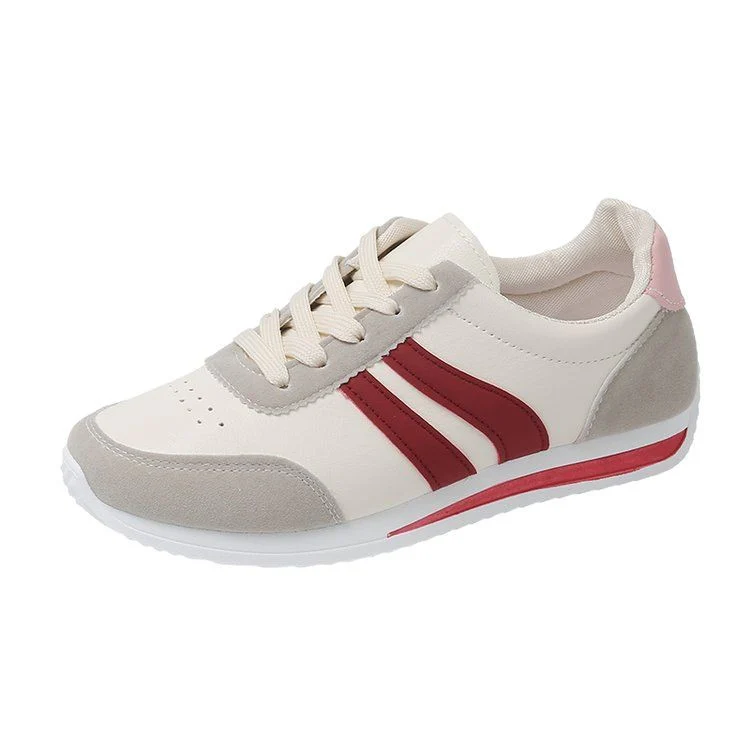 Damen Sportliche Freizeitsneakers mit atmungsaktiver Oberflächenstruktur und rutschfester Sohle Heidi Mode - Image 5