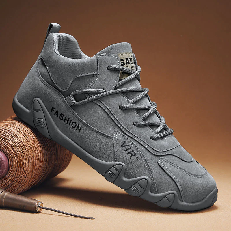 Damen Sportliche Freizeitsneakers mit strapazierfähigem Obermaterial und rutschfester Sohle Heidi Mode - Image 2