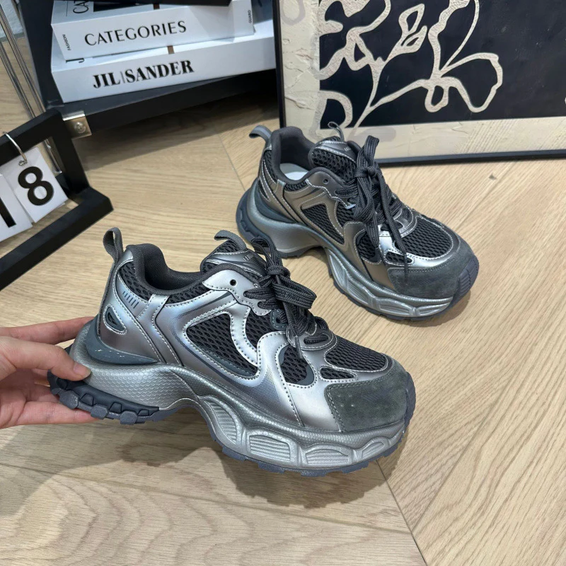 Damen Sportliche High-Performance Sneakers mit leichtem Mesh-Obermaterial und stoßdämpfender Sohle Heidi Mode - Image 6