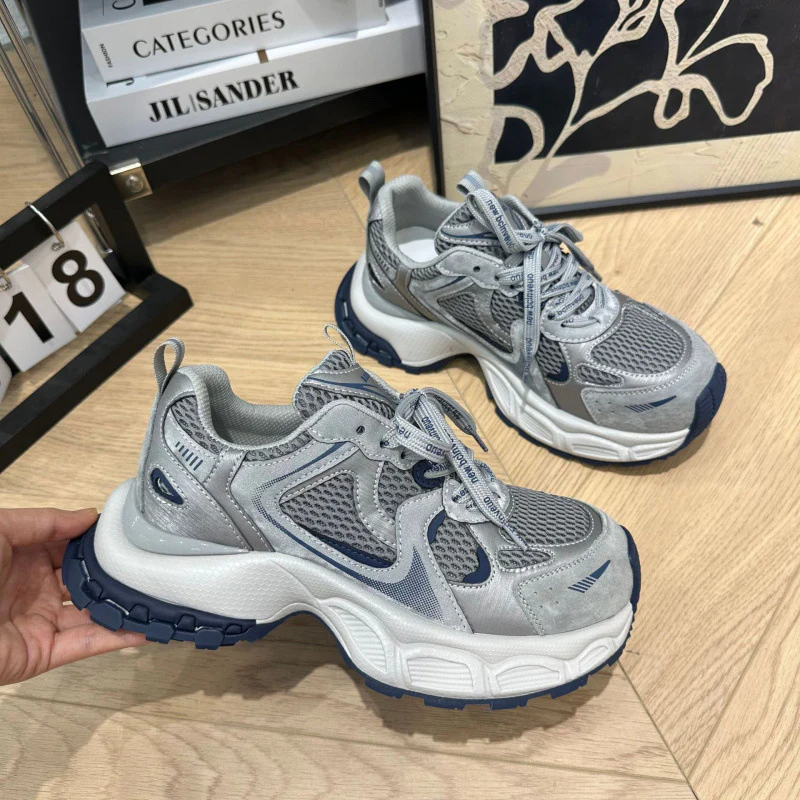 Damen Sportliche High-Performance Sneakers mit leichtem Mesh-Obermaterial und stoßdämpfender Sohle Heidi Mode - Image 7