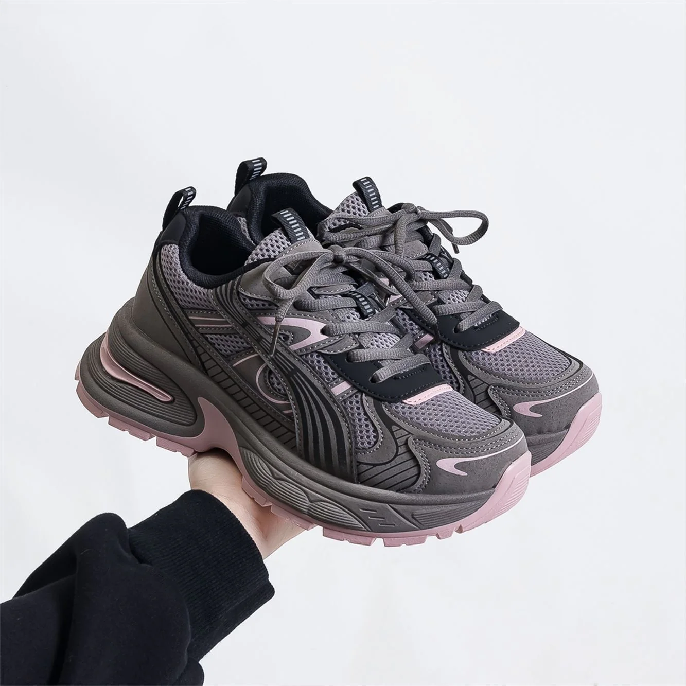 Damen Sportliche High-Performance Sneakers mit nahtloser Verarbeitung Heidi Mode - Image 3