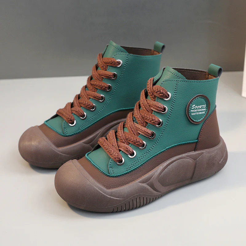 Damen Sportliche High-Top Sneaker mit rutschfester Sohle und ergonomischer Dämpfung Heidi Mode - Image 7