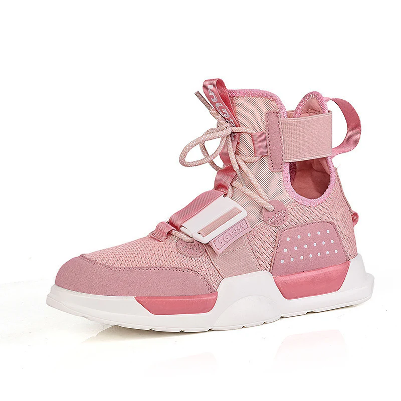 Damen Sportliche High-Top Sneaker mit verstellbarem Riemensystem Heidi Mode - Image 5
