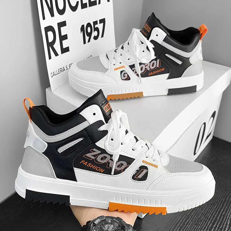 Damen Sportliche High-Top Sneakers Heidi Mode - Image 2