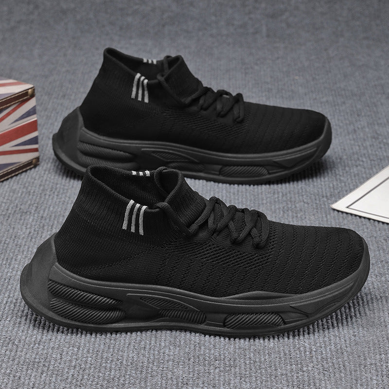 Damen Sportliche High-Top Sneakers mit atmungsaktivem Obermaterial und flexiblem Schaft Heidi Mode - Image 2