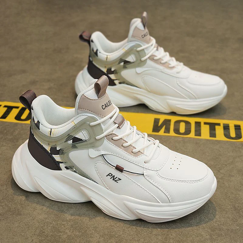 Damen Sportliche High-Top Sneakers mit atmungsaktiver Struktur und dynamischem Design Heidi Mode - Image 7