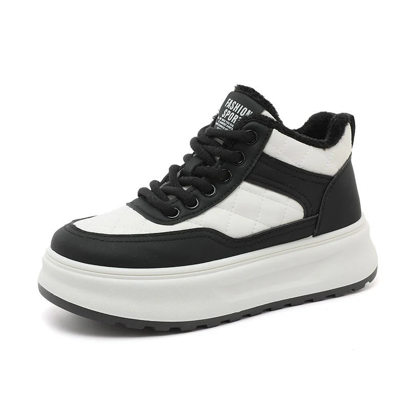 Damen Sportliche High-Top Sneakers mit dämpfendem Innenfutter und robustem Design Heidi Mode - Image 5