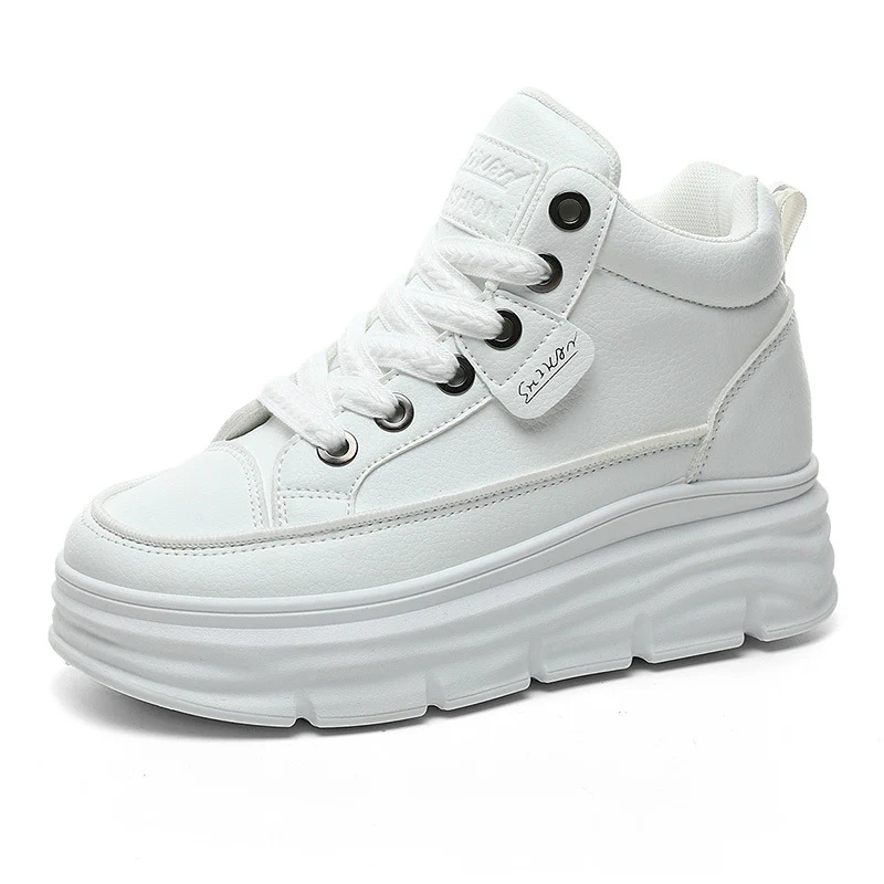 Damen sportliche High-Top Sneakers mit dämpfendem Sohlenprofil Heidi Mode - Image 5