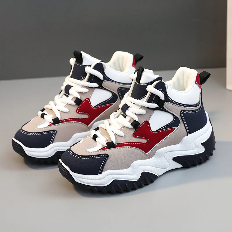 Damen sportliche High-Top Sneakers mit dämpfendem Sohlenprofil Heidi Mode - Image 6