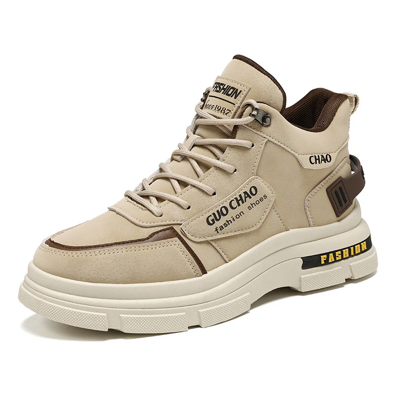 Damen Sportliche High-Top Sneakers mit dämpfendem Sohlenprofil und atmungsaktiver Innensohle Heidi Mode - Image 5