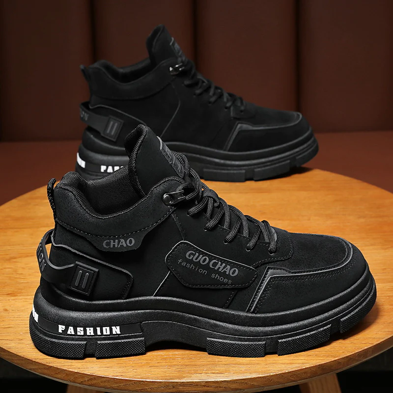 Damen Sportliche High-Top Sneakers mit dämpfendem Sohlenprofil und atmungsaktiver Innensohle Heidi Mode - Image 8