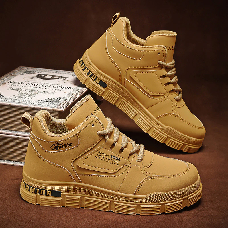 Damen Sportliche High-Top Sneakers mit dämpfendem Sohlenprofil und robuster Konstruktion Heidi Mode - Image 3