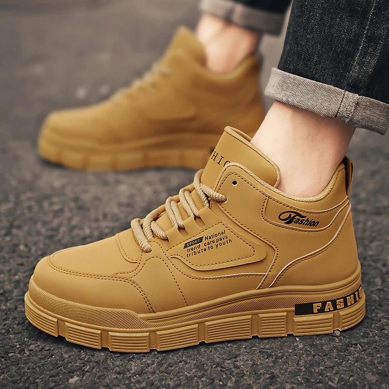Damen Sportliche High-Top Sneakers mit dämpfendem Sohlenprofil und robuster Konstruktion Heidi Mode - Image 4