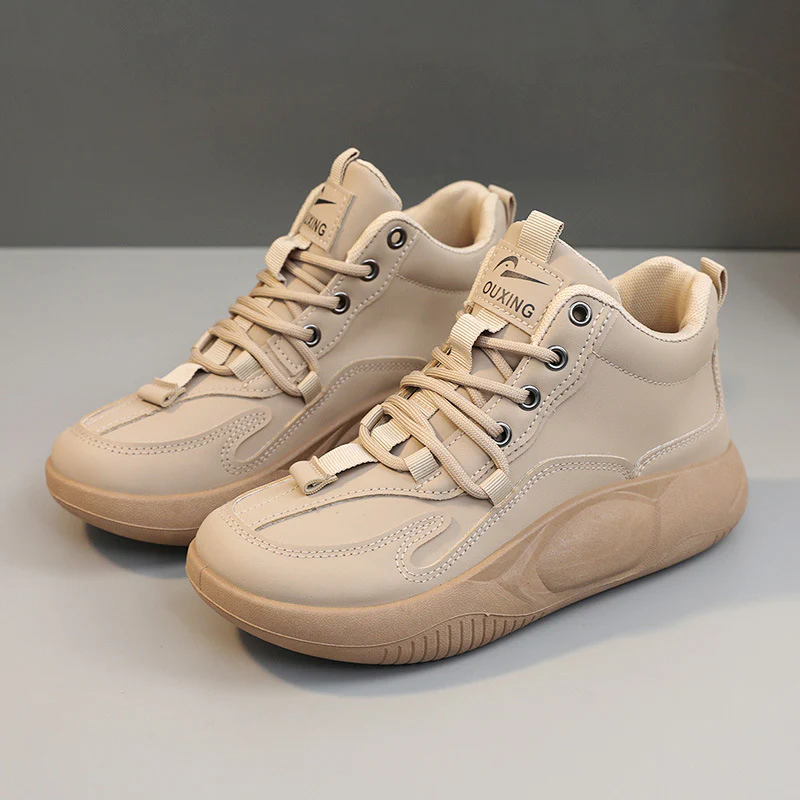 Damen Sportliche High-Top Sneakers mit dämpfender Sohle und modernem Design Heidi Mode - Image 6