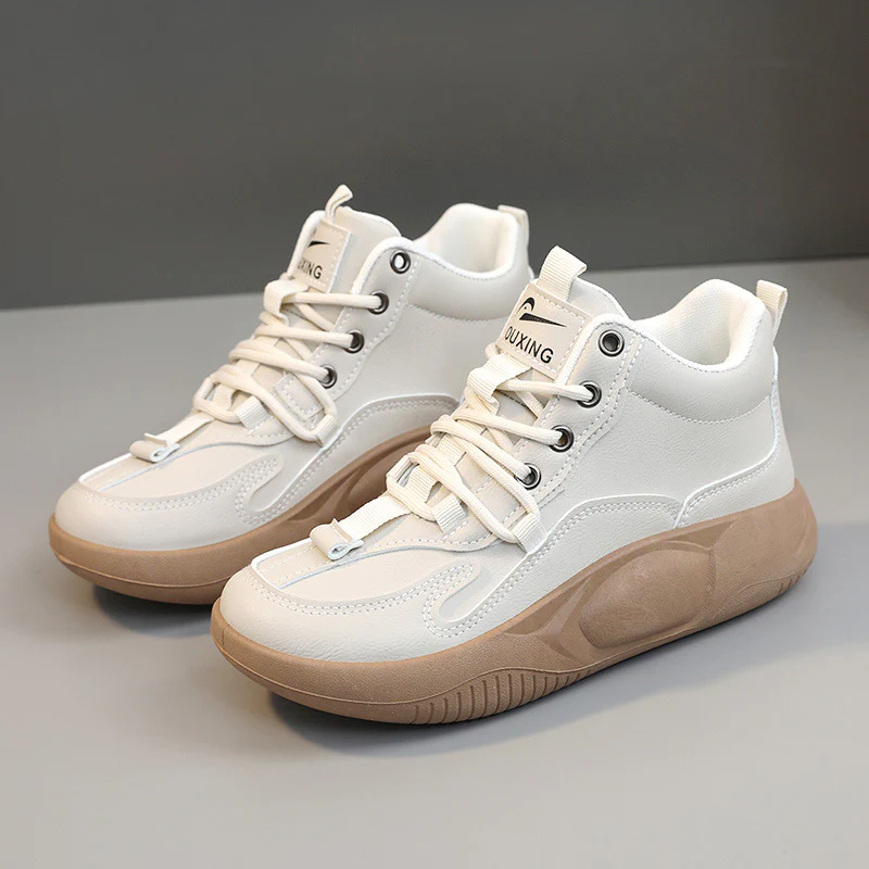 Damen Sportliche High-Top Sneakers mit dämpfender Sohle und modernem Design Heidi Mode - Image 7