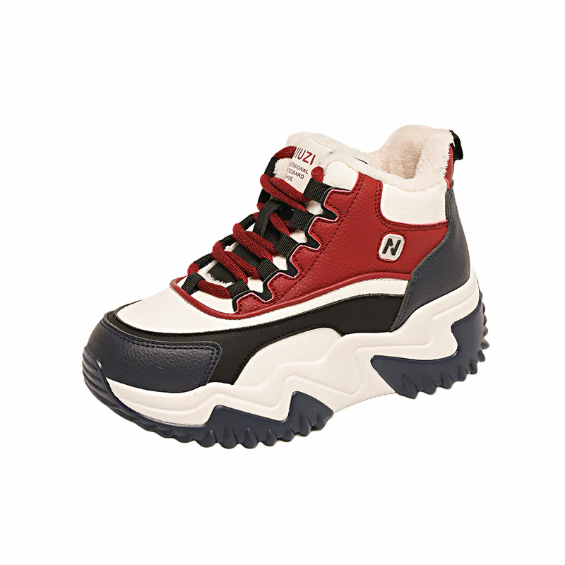 Damen sportliche High-Top Sneakers mit dickem Profil und dämpfendem Innenfutter Heidi Mode - Image 6